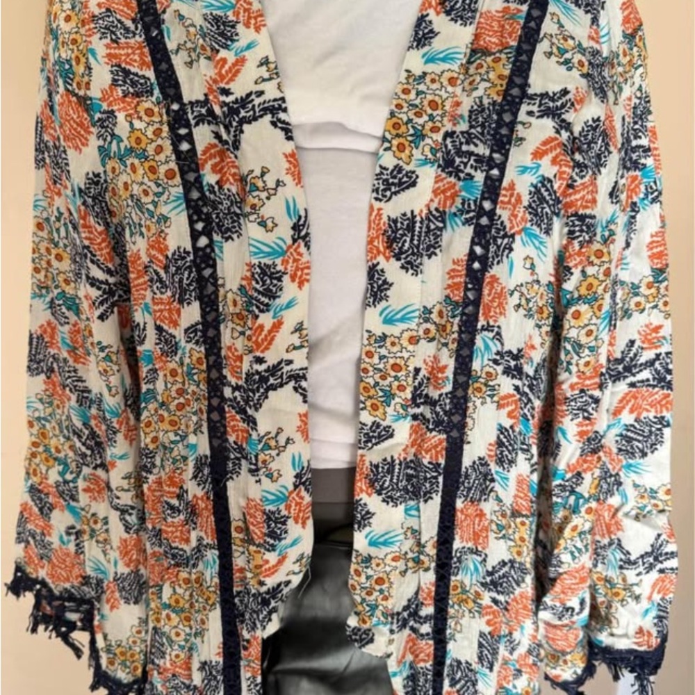 BOHO/Bohemian Kimono Cardigan/Overlay